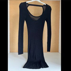 WILFRED Black Elastic Dress